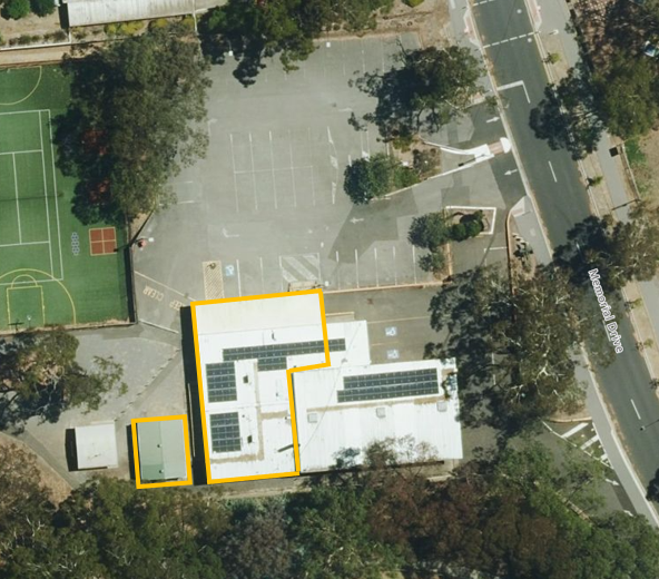 ​Aerial map of the lease area for the TTG RSL